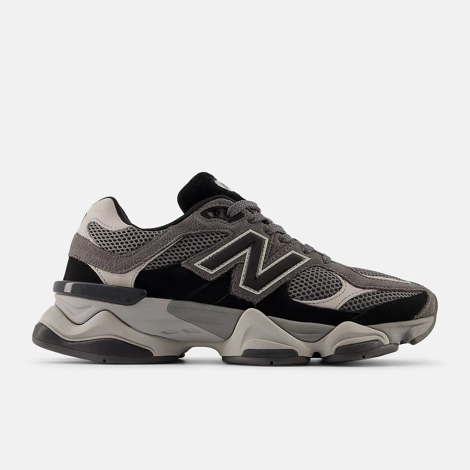 New Balance 9060 unisex | BLACK / CASTLEROCK / Rain Cloud My Store